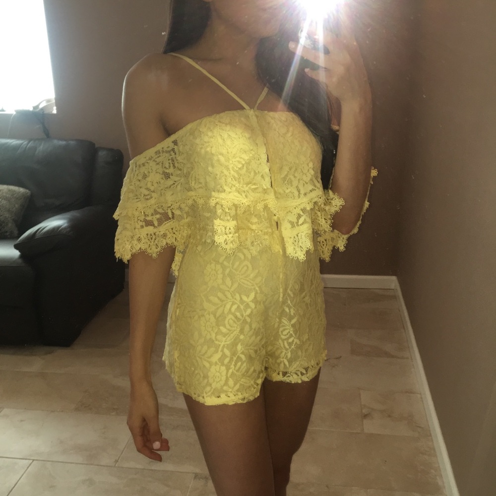 Lace Romper